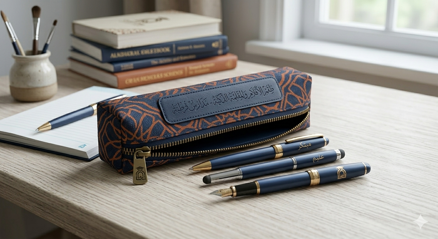 مجموعة الأقلام والمقلمة الذكية